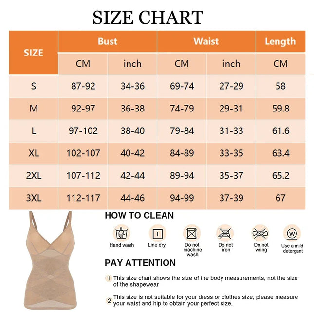 Shapewear Compression Tanks Cami Tops - VOLDRI