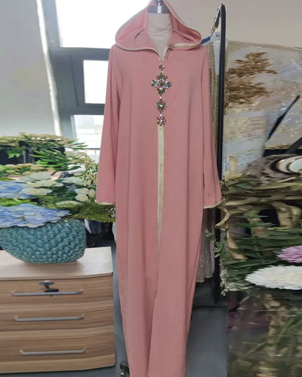 Pink Kebaya Abaya