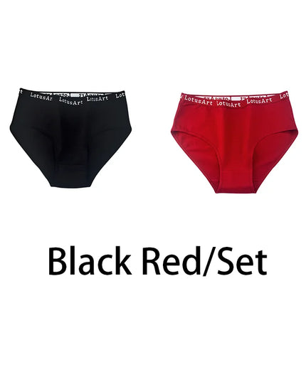 2PCS/Set Letter  Lingerie High Waist  Briefs - VOLDRI