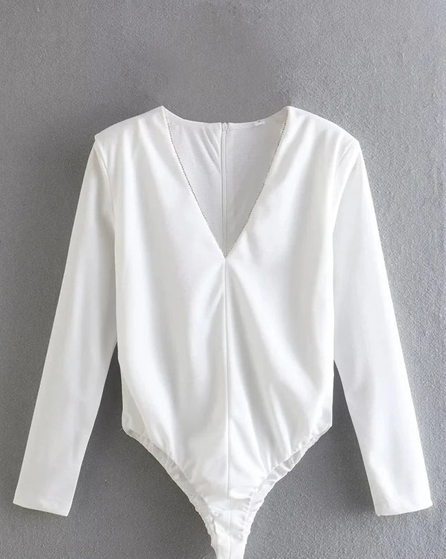 Sexy Bodysuit Blouses - VOLDRI