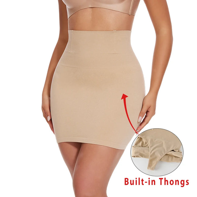 Built-in Thongs Control Slips  Shapewear - VOLDRI