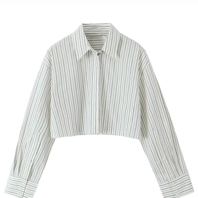 Casual Striped Shirt - VOLDRI