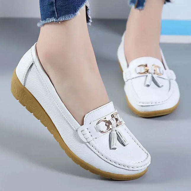 Slip On Loafer Ballet  Shoes