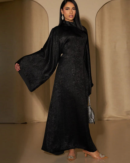 Fashion Satin Abaya