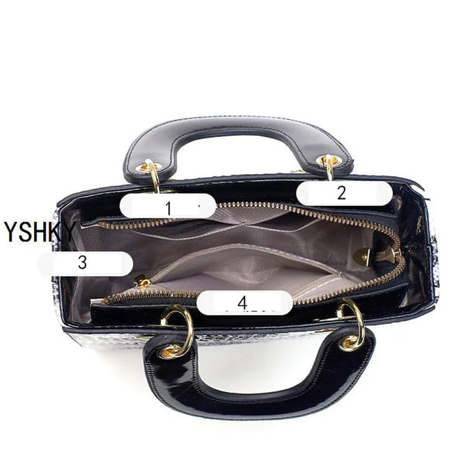 PU Portable Crossbody Handbag