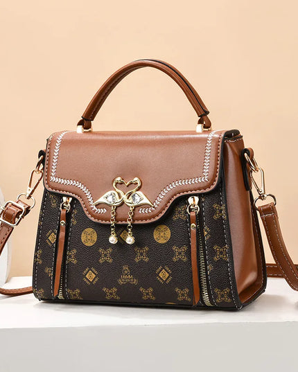 Large capacity Pattern PU Handbag