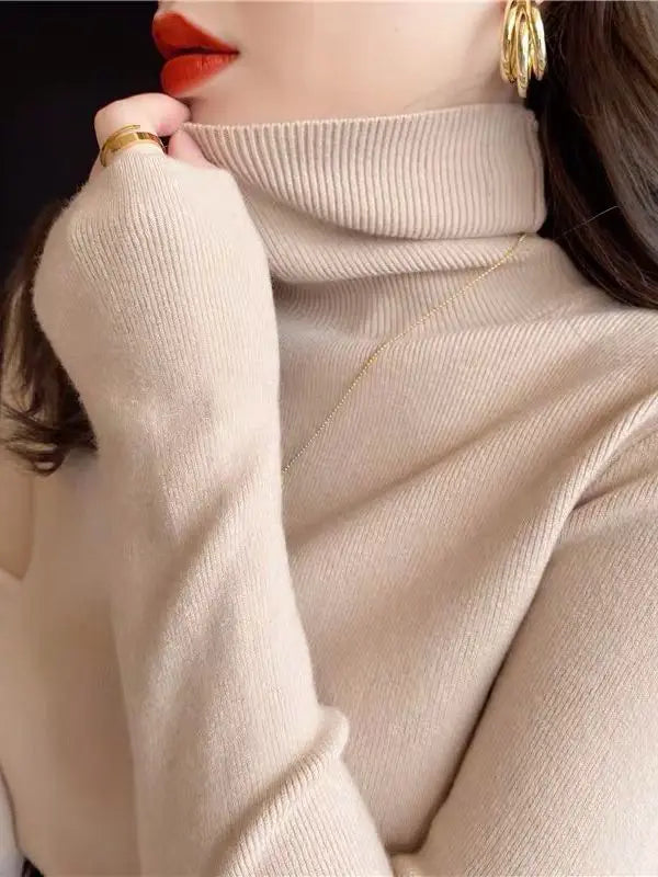 Classy Turtleneck Sweaters - VOLDRI