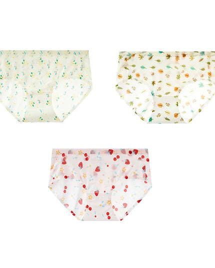 3Pcs/Set Printed Mesh Underwear Underpants - VOLDRI