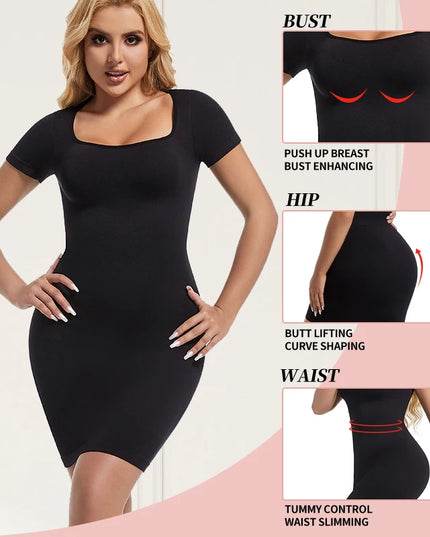 Seamless Shapewear Control Slips - VOLDRI