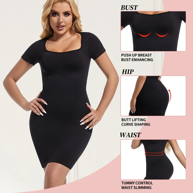 Seamless Shapewear Control Slips - VOLDRI