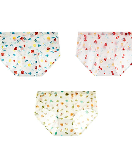 3Pcs/Set Printed Mesh Underwear Underpants - VOLDRI