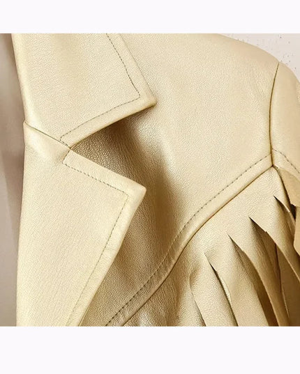 Casual Chic Gold  Jackets - VOLDRI