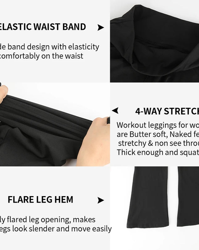 High Waist Push Up Leggings - VOLDRI