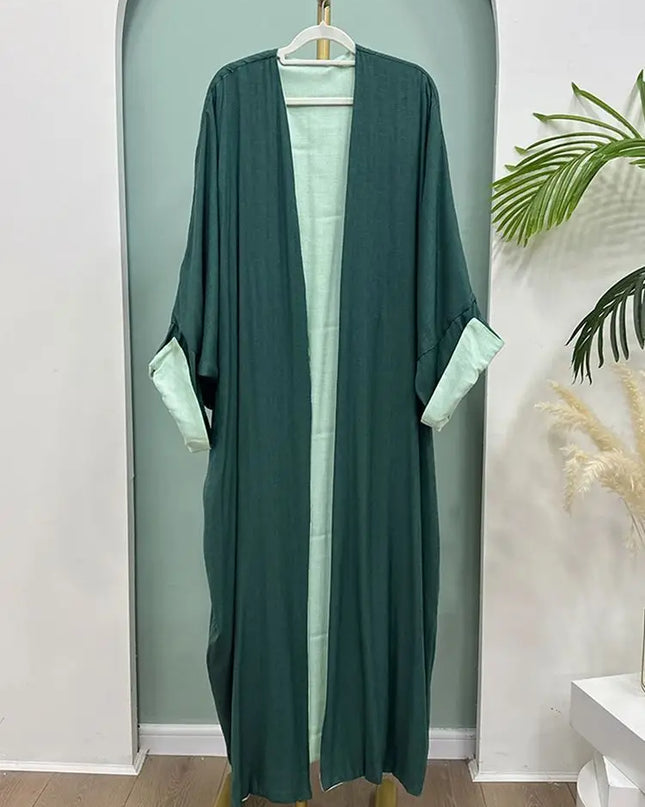 Open Modest Kimono Abaya