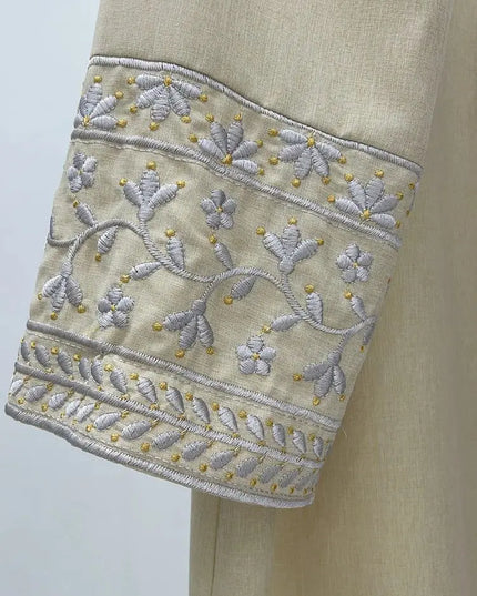 Elegant Embroidered Abaya