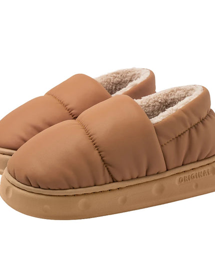 Men Waterproof Cotton Slippers