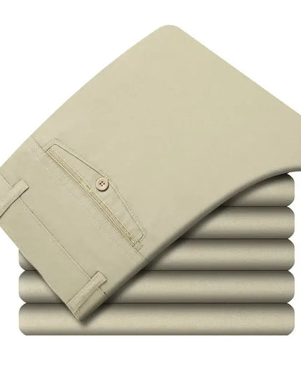 Voldri Men's Professional Cotton Work Pants - Smart Office Style -   | Stylish & Elegant Fashion by Voldri