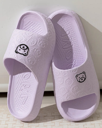 Cartoon Bear Print Slides