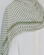 Chiffon Green Hijab