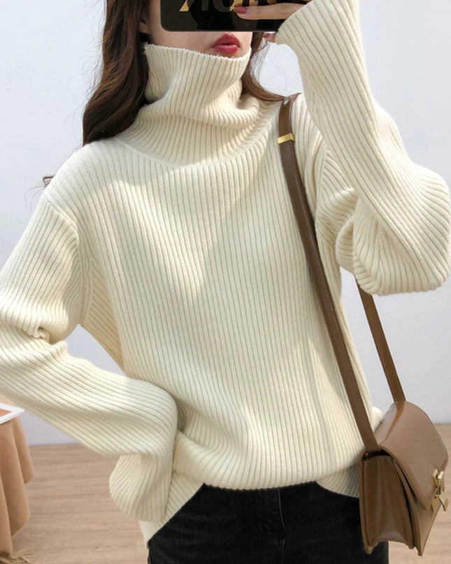 Classy Turtleneck Sweaters - VOLDRI