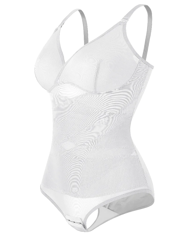 V Neck Shapewear Bodysuit - VOLDRI