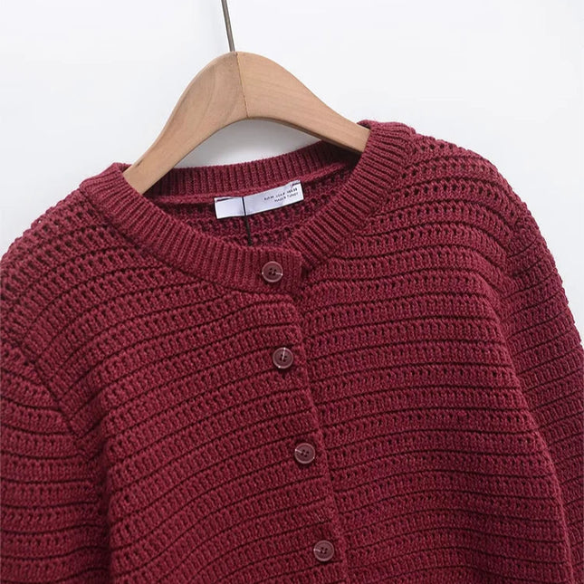 Casual Vintage Knitted Sweater - VOLDRI