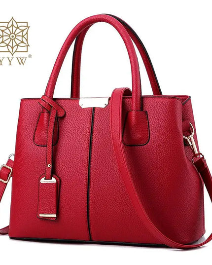 PU Leather Tote Bag - VOLDRI