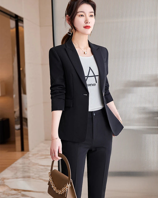 Pant Suit Blazer and Trouser 2 Piece Wear - VOLDRI