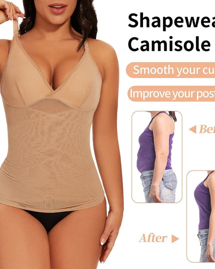 Shapewear Compression Tanks Cami Tops - VOLDRI