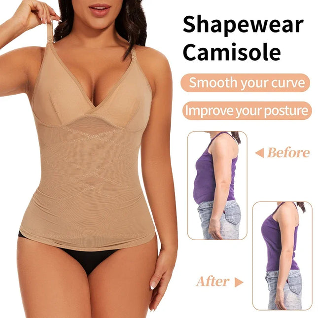 Shapewear Compression Tanks Cami Tops - VOLDRI