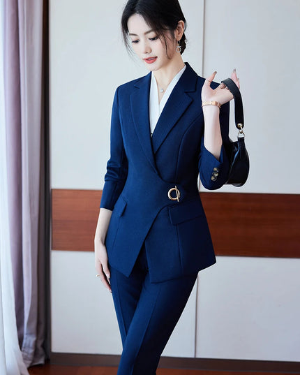 Jacket Blazer and Trouser 2 Piece Set - VOLDRI