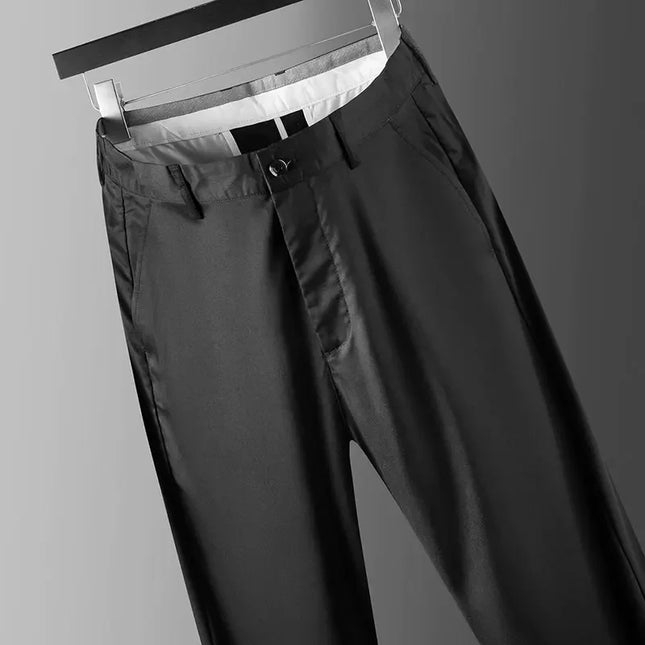 Voldri Men's Bamboo Fiber Casual Pants - Ultra-thin & Elastic Fit -   | Stylish & Elegant Fashion by Voldri