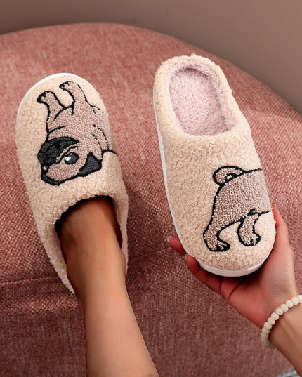 Cozy Furry Cotton  Indoor Slippers