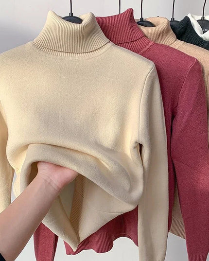 Turtleneck Sweater Knitwear Tops