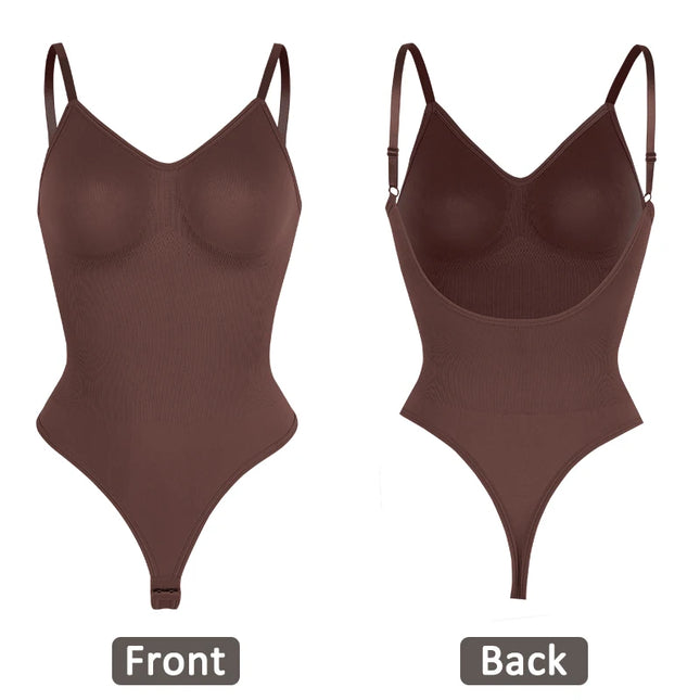 U-Shape Backless Bodysuit Shapewear - VOLDRI