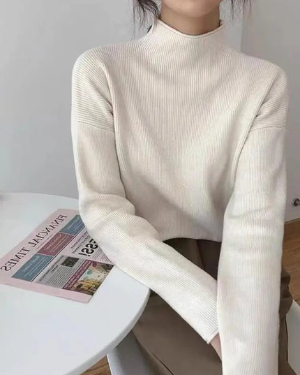 Turtleneck Knitted Sweaters - VOLDRI