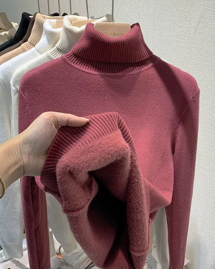 Turtleneck Sweater Knitwear Tops