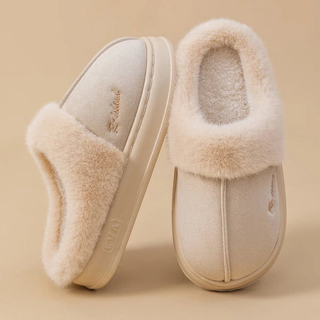 Fluffy Slippers  Non-slip Slides