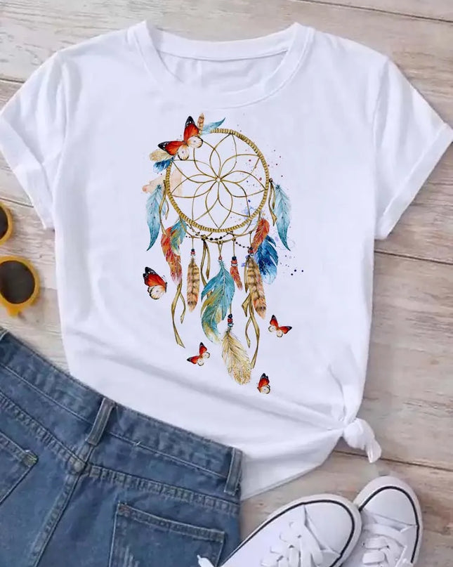 Feather Dreamcatcher  Graphic T-shirt