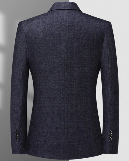 Stylish Checkered Blazer for Men - Perfect for Autumn & Winter Events