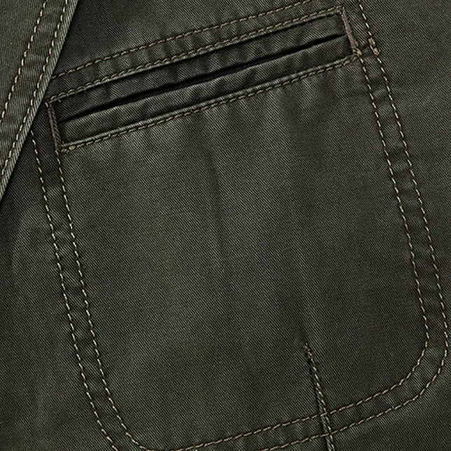 Stylish Men's Blazer - Casual Three Button Cotton Coat for Fashion