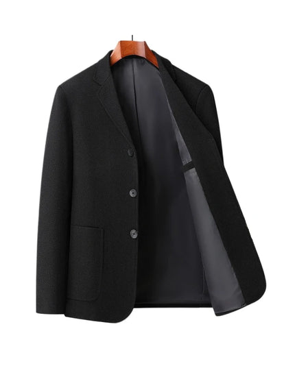 Stylish Men's Blazer - Korean British Style for Work & Leisure