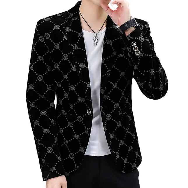 Stylish Men's Corduroy Blazer - Perfect for Weddings & Outdoor Events