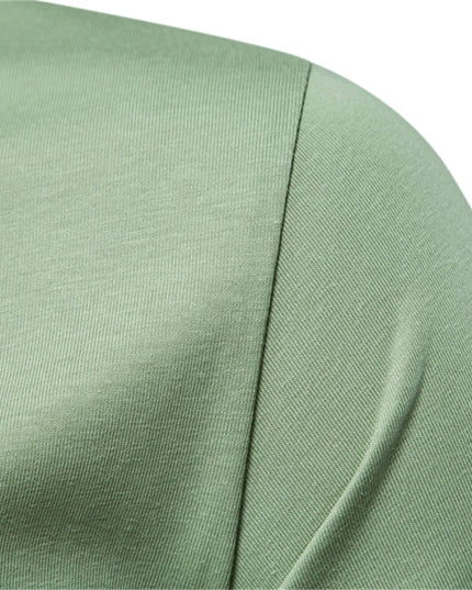 Summer Cotton Blend T-Shirt - Lightweight Short Sleeve Tee