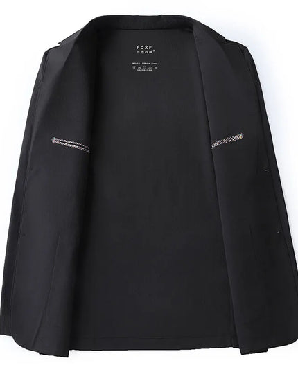 Summer Men's Casual Blazer - Lightweight, Breathable, Korean Style