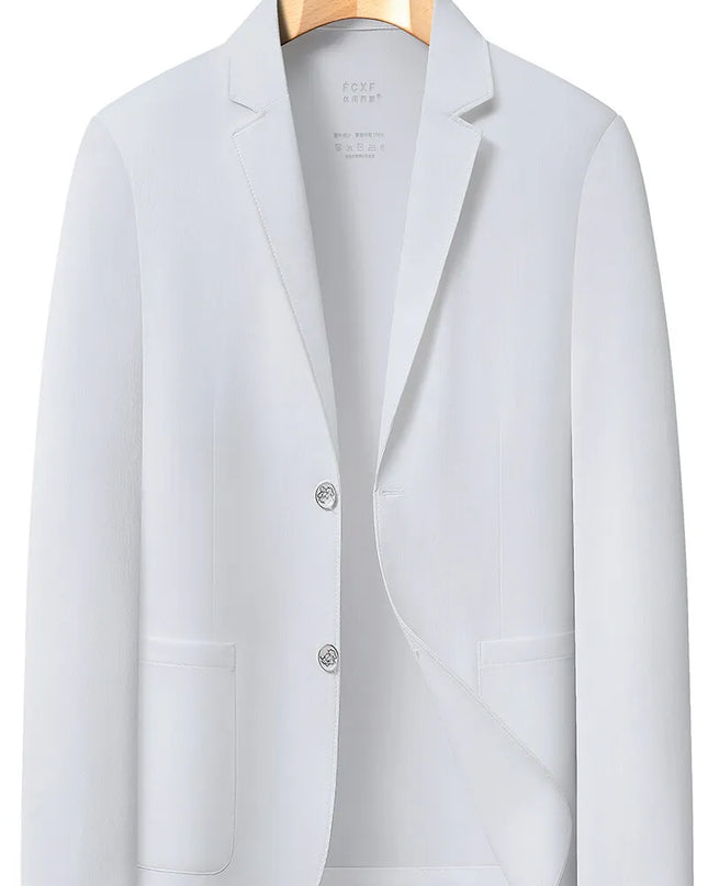 Summer Men's Casual Blazer - Lightweight, Breathable, Korean Style