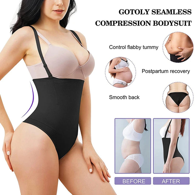 Shapewear Bodysuit Thongs - VOLDRI