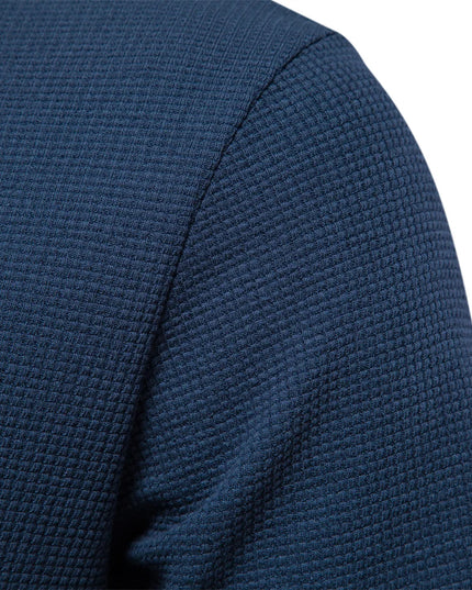 Waffle T-shirts for Men - Casual Short-Sleeved Tops