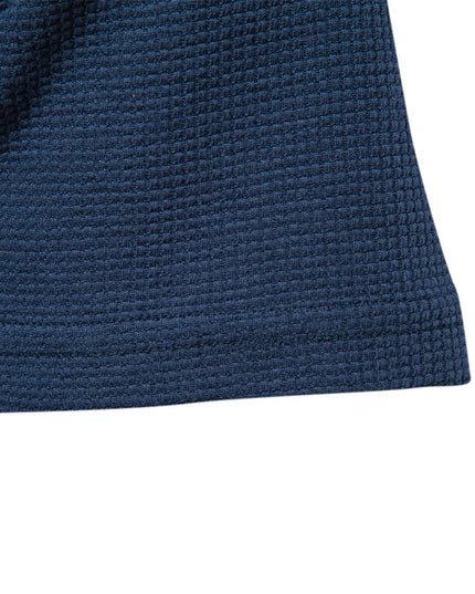 Waffle T-shirts for Men - Casual Short-Sleeved Tops