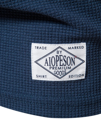 Waffle T-shirts for Men - Casual Short-Sleeved Tops